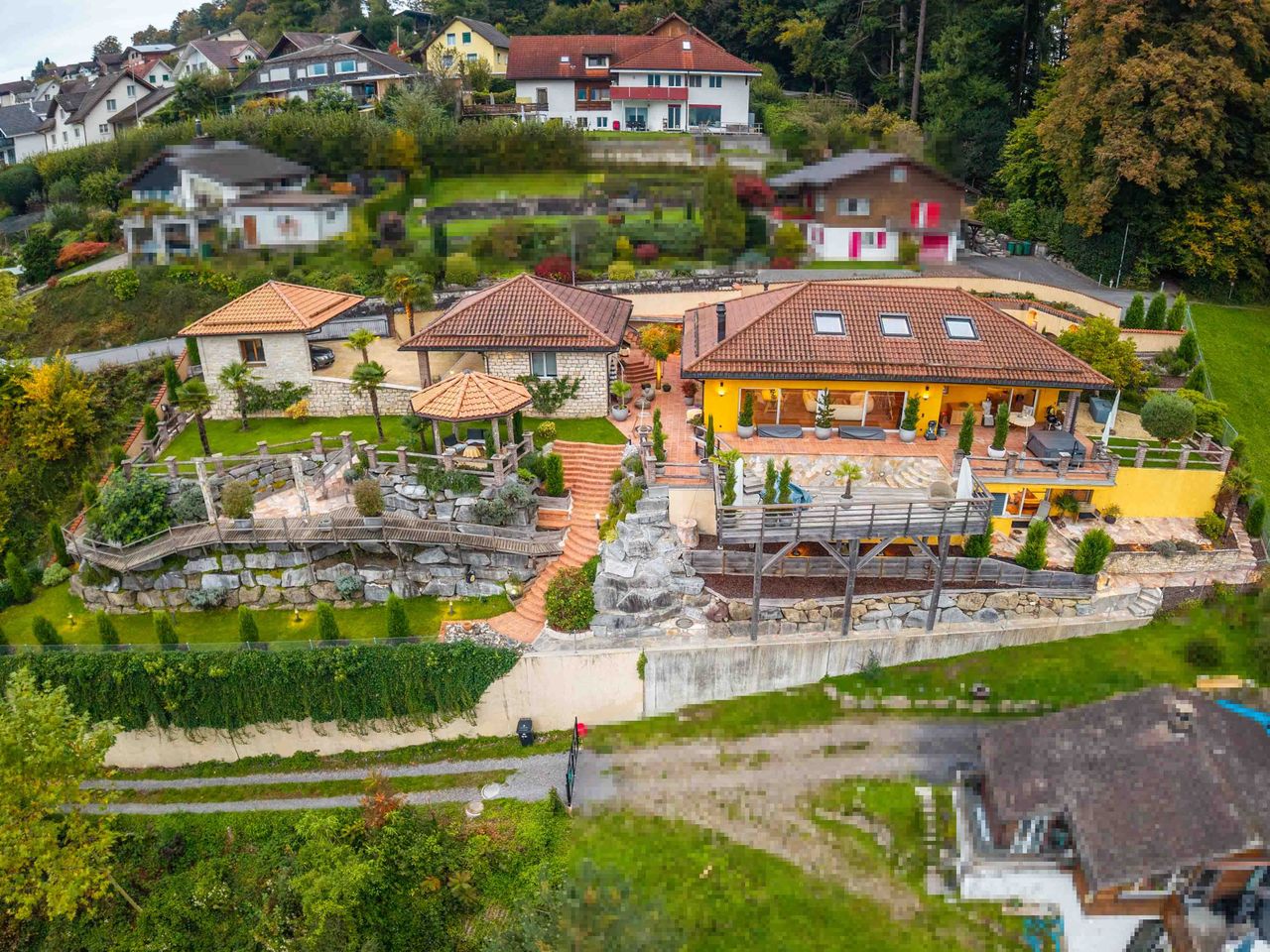 Toskanischer Luxuswohntraum mit Panoramablick – 7.5-Zi-Villa mit Pool & Weinkeller