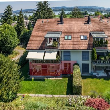 Gepflegte 4.5 Zi-Gartenwohnung mit Wintergarten und Cheminée