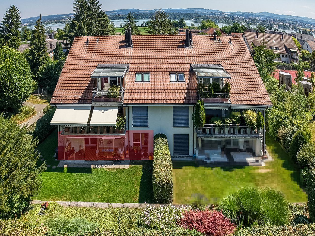 Mehrfamilienhaus - Wohnung Markiert